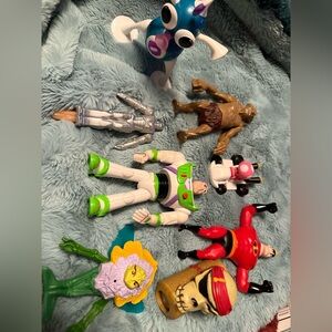 Character Toy Bundle – Buzz Lightyear, Iron Man, Mario Kart & More